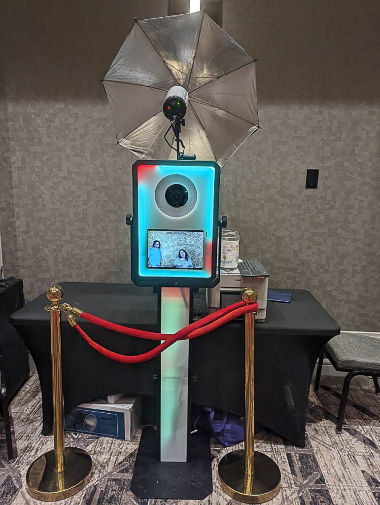 Photo Booth Rental San Antonio Texas - One of our Booth Setups - Exploring The New Braunfels Texas Based Inspirational Photo Booth Rentals Experience